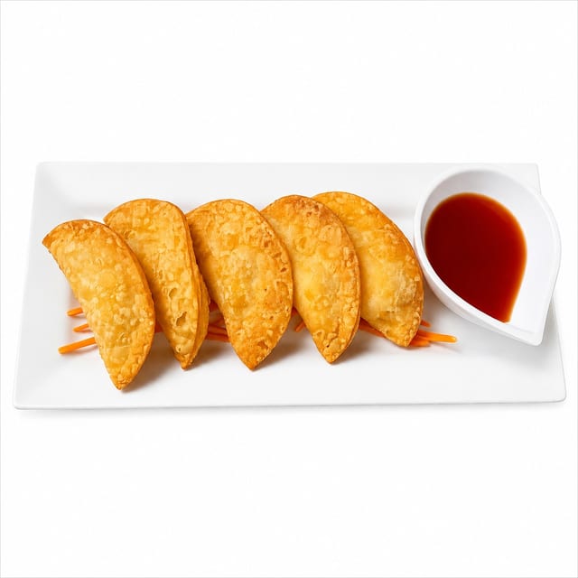 Crab Rangoon (5 Pieces).