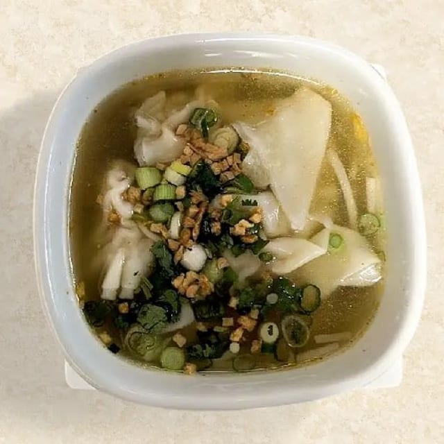 Won Ton Soup.