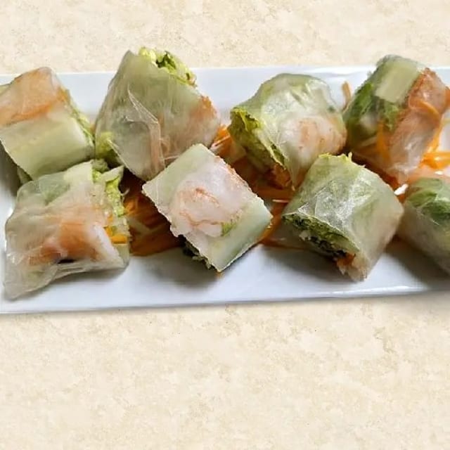 Fresh Roll -Shrimp (2 Rolls).