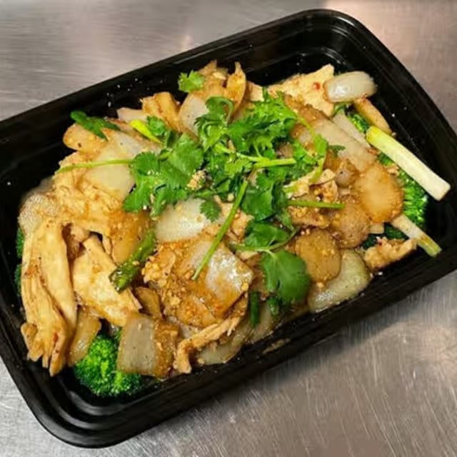 Fried Garlic & Black Pepper.